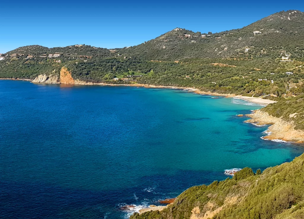 Plages corses en automne